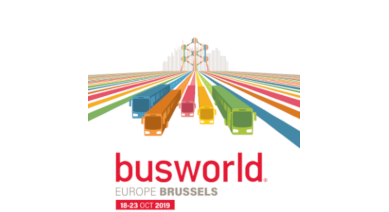 比利时布鲁塞尔的busworld活动标志