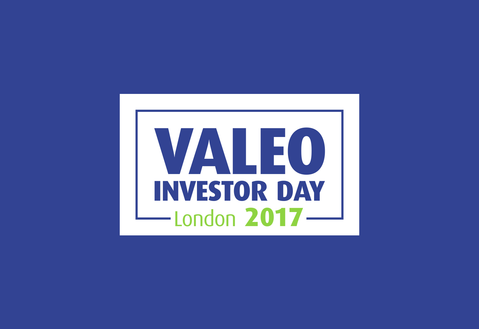 Investor day 2017