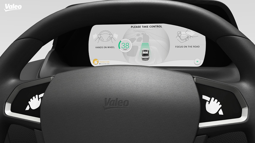 Valeo steering wheel switches