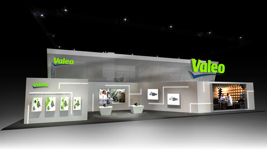 Valeo stand at IAA 2015