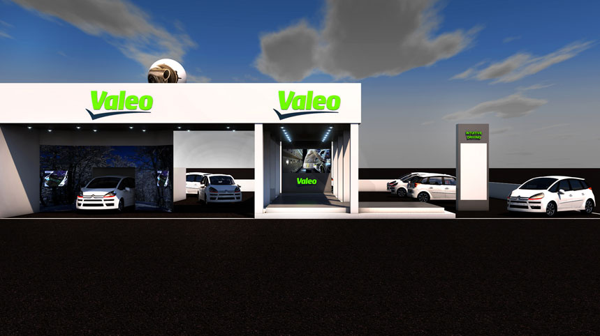 Valeo stand at IAA 2015