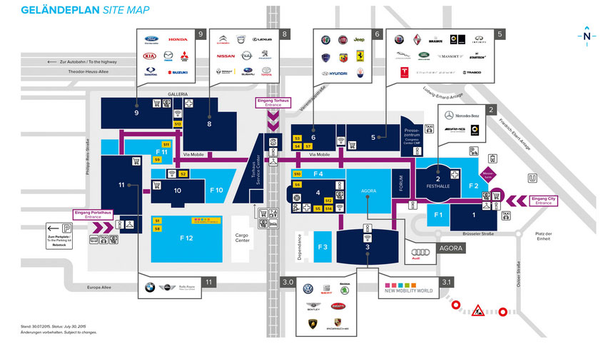 IAA 2015 event access map