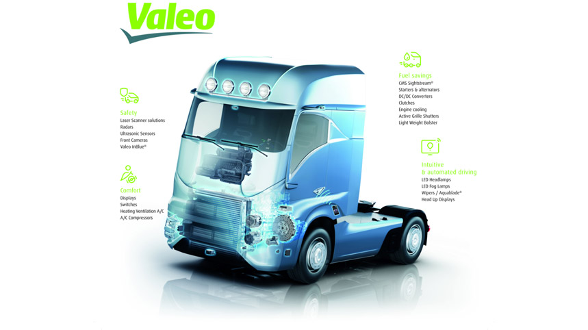 Valeo commercial vehicle