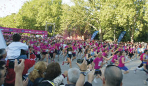 Course organisée contre le cancer à Madrid