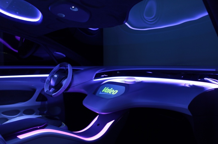 Valeo cockpit at CES 2017