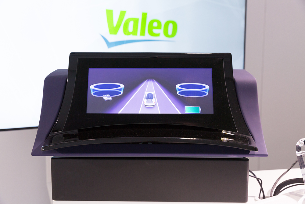 Valeo Sawa 3D at Auto Shanghai event