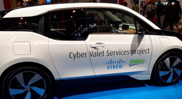 Valeo and Cisco Cyber Valet Services project