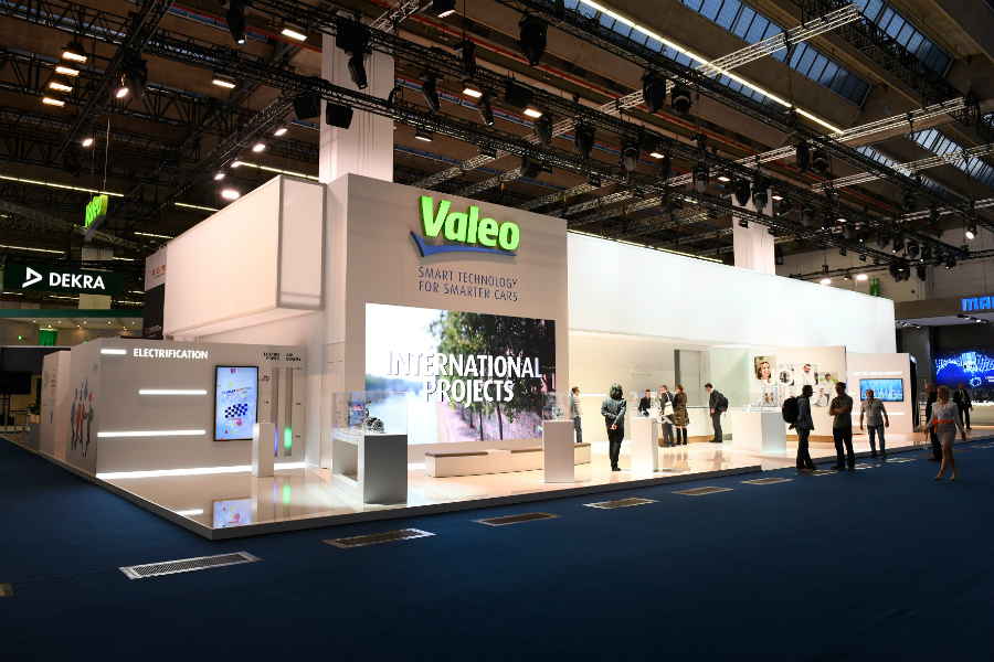 IAA 2017 at Frankfurt event Valeo stand