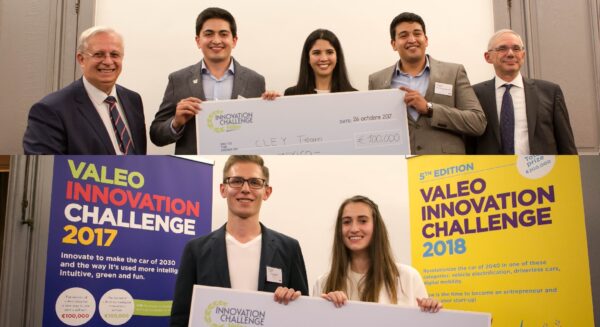 Valeo Innovation Challenge 2017 winners