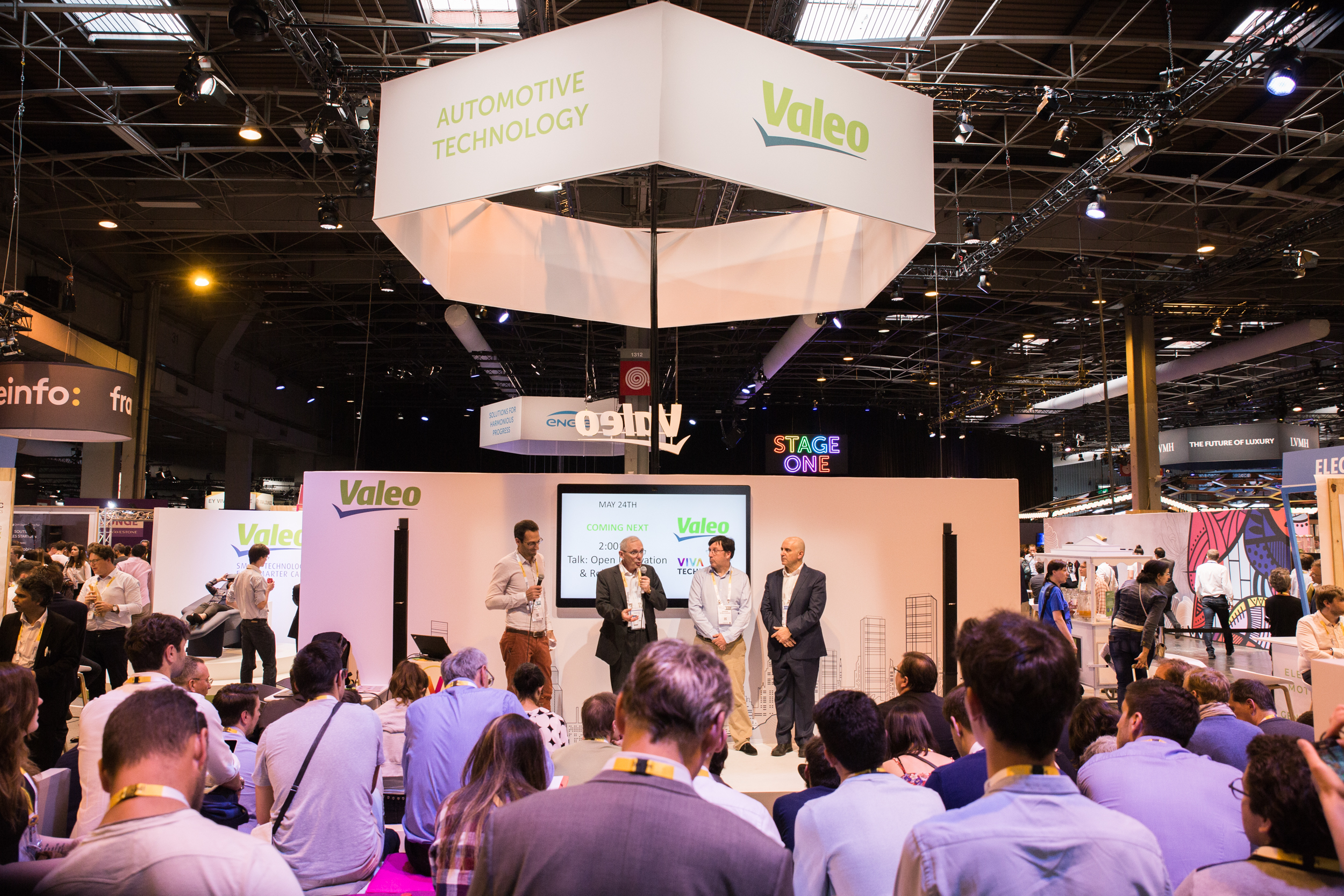 Valeo stand at VivaTech 2018