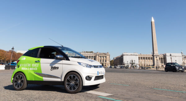 Valeo 48V at Place de la Concorde in Paris