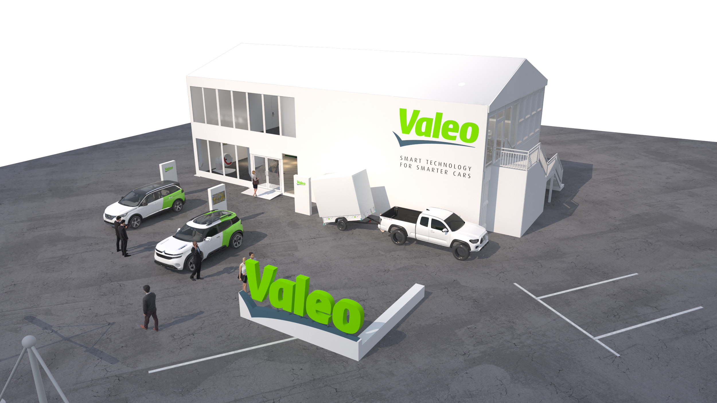CES Las Vegas 2020 Valeo location