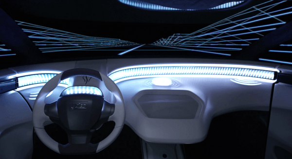 HUD pour voiture, Technologie Valeo