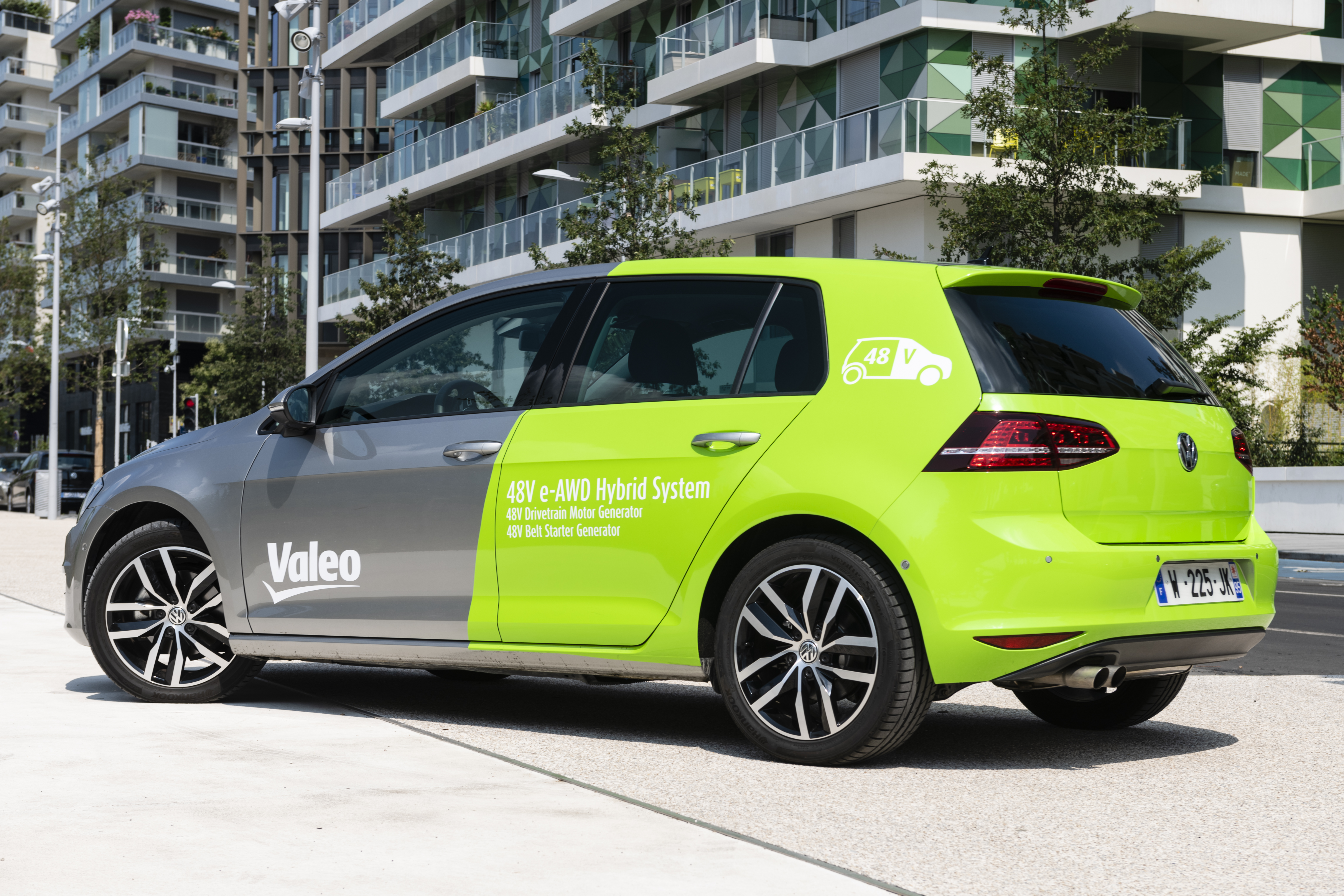 Valeo 48V electric vehicle
