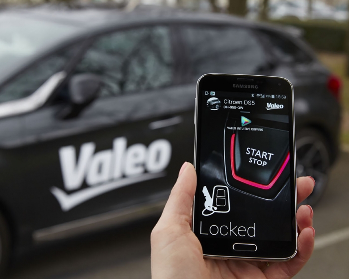 Picture of Valeo start-stop system demo