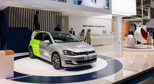 produit Valeo lors d'une exposition (IAA)