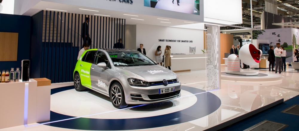 Valeo product at an exhibition (IAA)