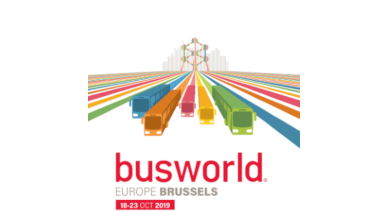 événement Busworld à Bruxelles Belgique logo