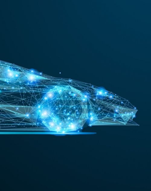 汽车三维科技图