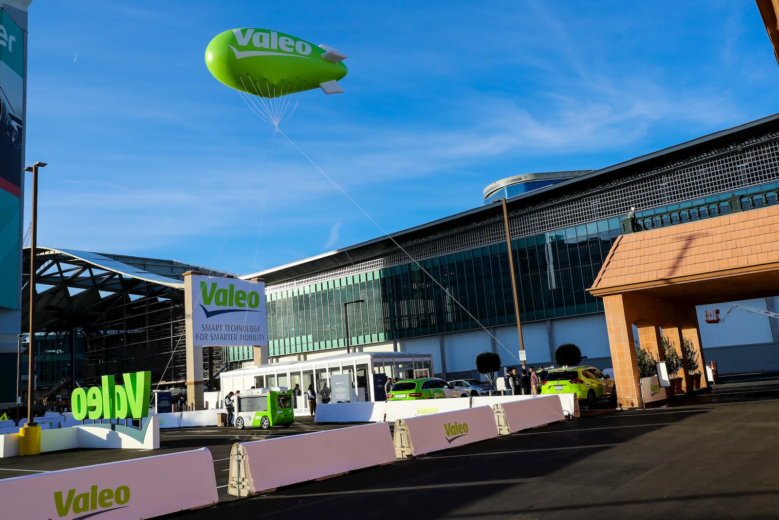 Valeo stand at CES 2020