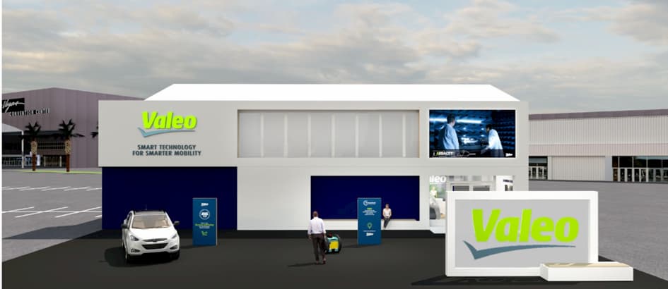 Valeo Stand at CES 2020