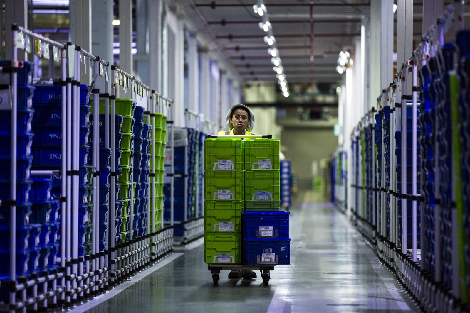 an employee at a Valeo Thailand plant