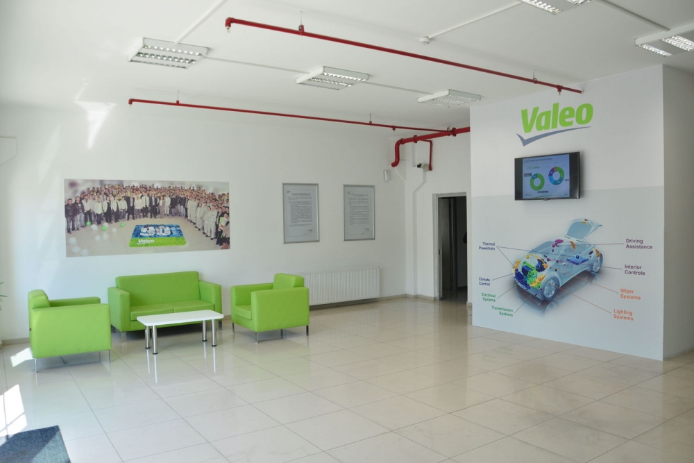 Valeo production plant in Bursa Turkey interior