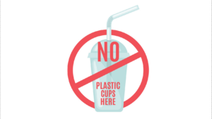 No plastic cups at Valeo