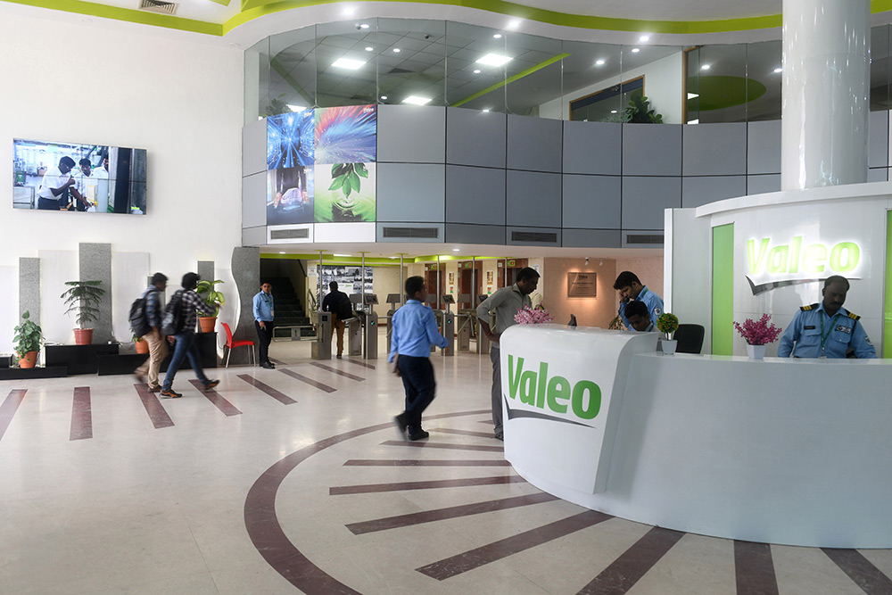 Valeo plant in India Chennai