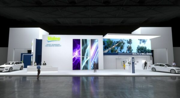 3D Image of the Valeo booth