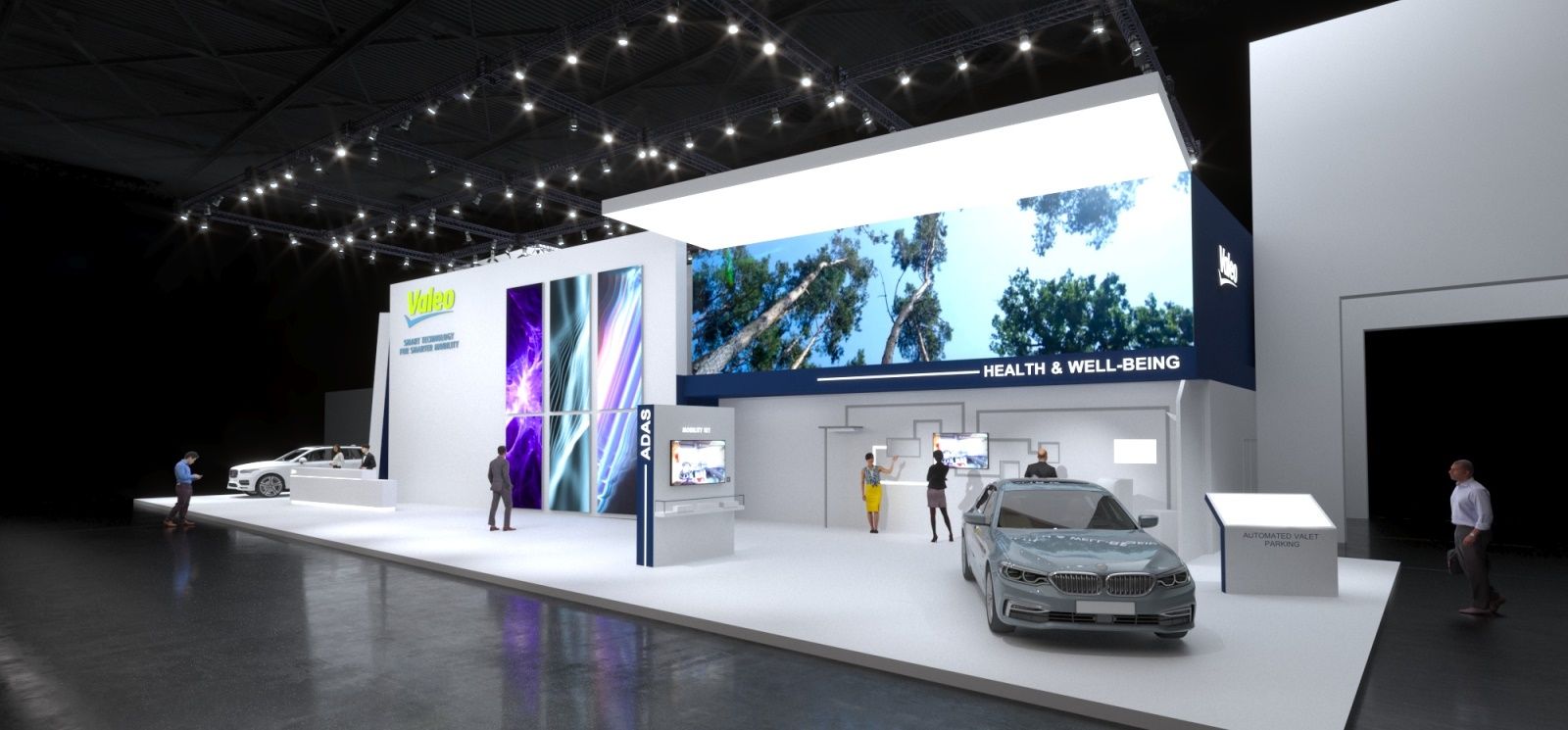 Valeo booth at IAA Mobility 2021