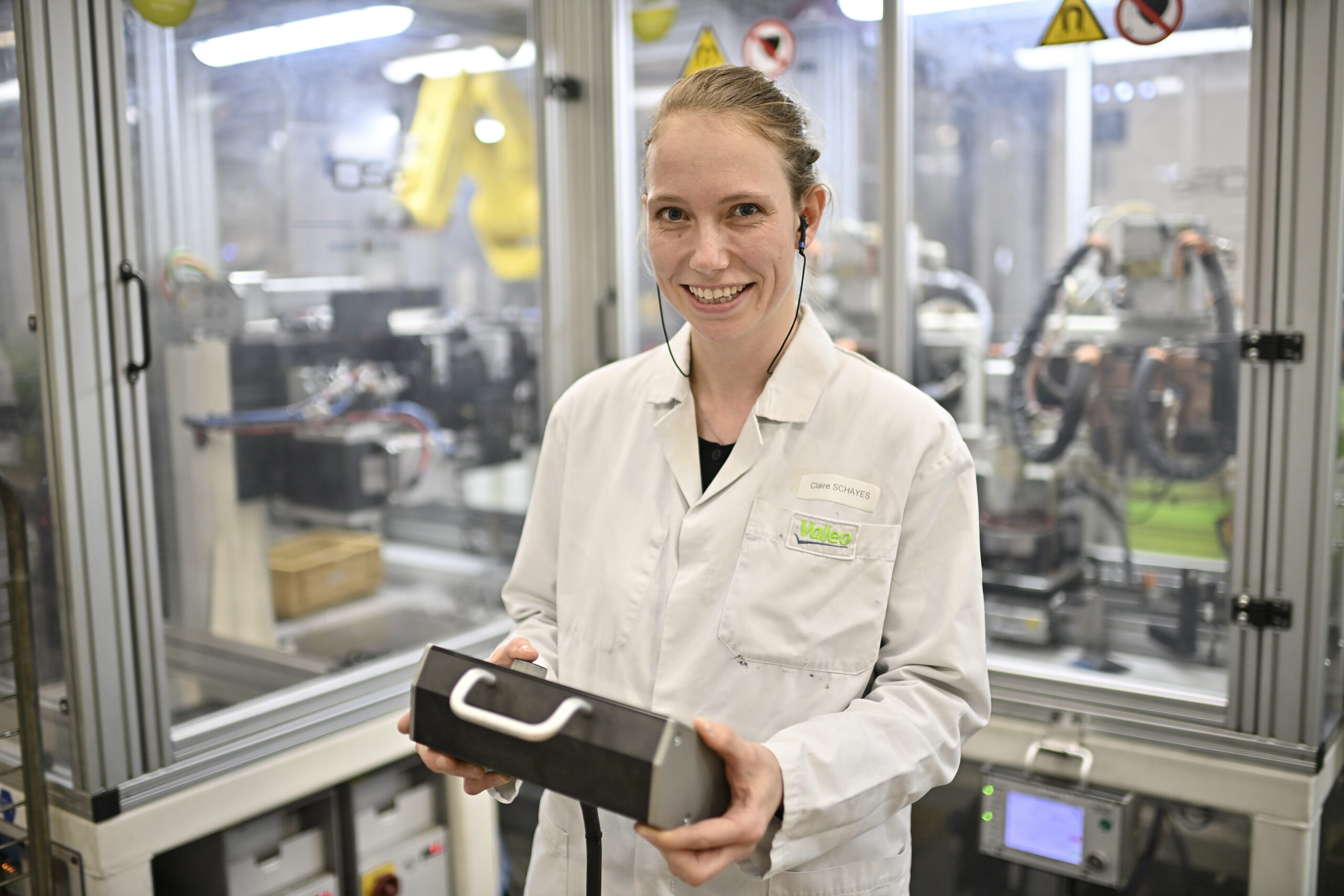 Portrait of Claire, Process Engineer at Valeo France