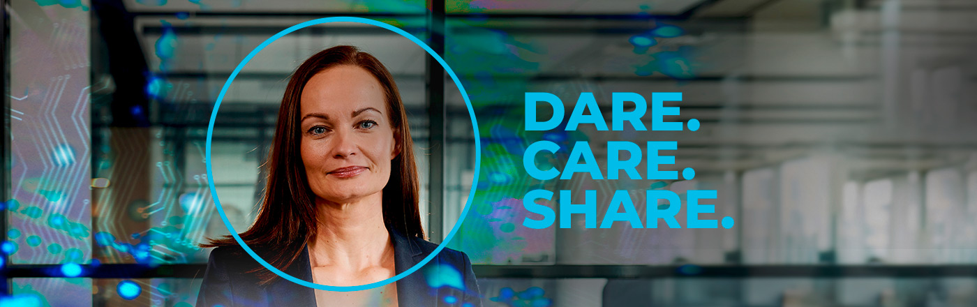 Portrait d'Ewa, Responsable des projets Supply Chain à Valeo Pologne - Dare. Care. Share