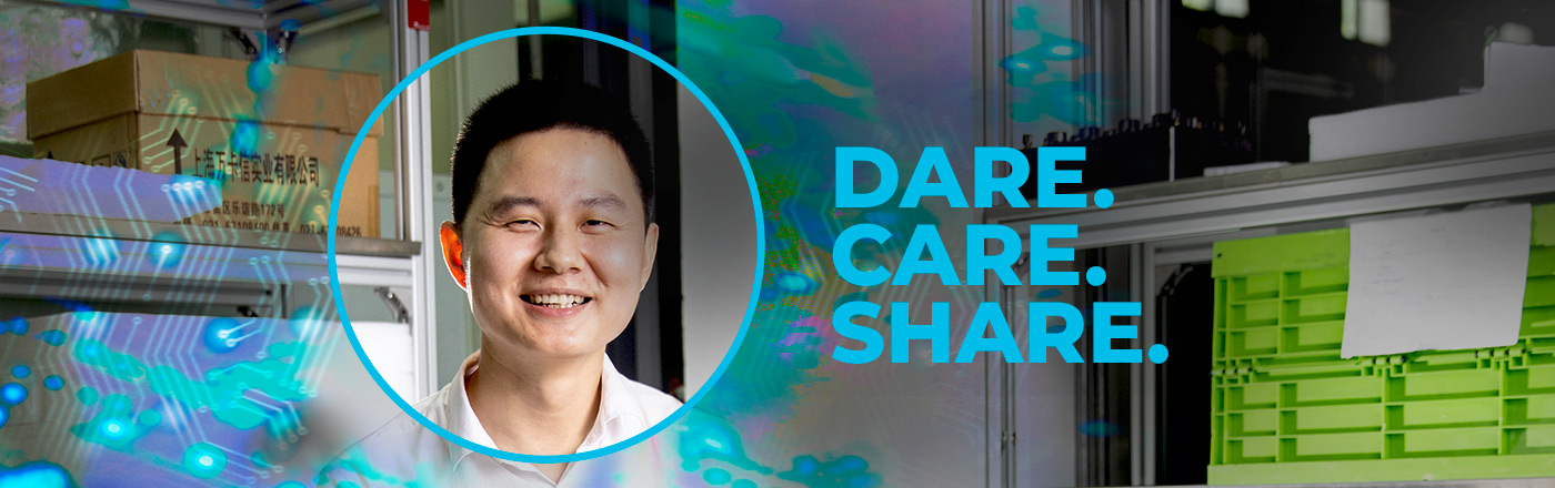 Portrait de Pai, architecte logiciel à Valeo Chine - Dare. Care. Share