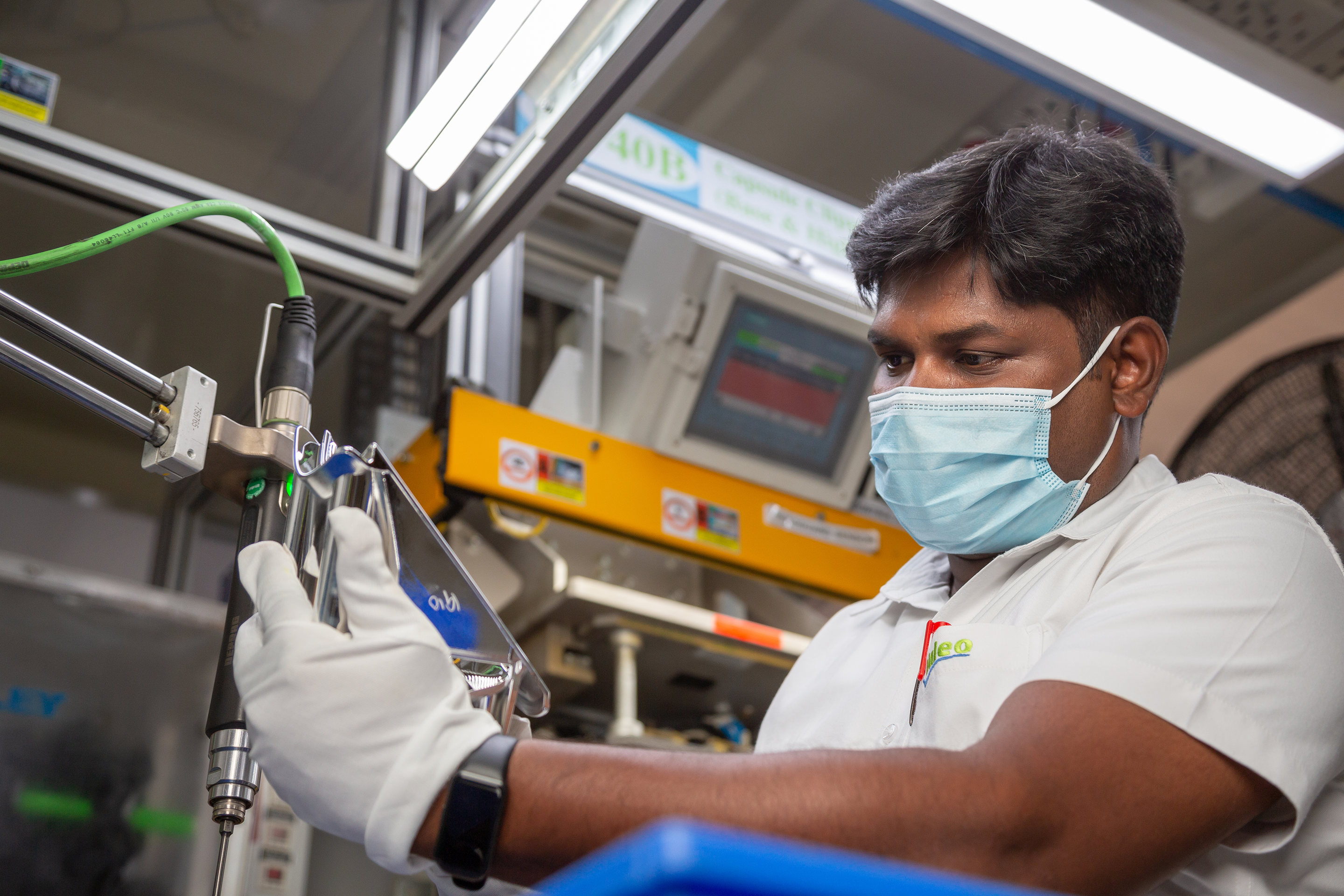 Portrait of Saminath, Production Quality Engineer at Valeo India