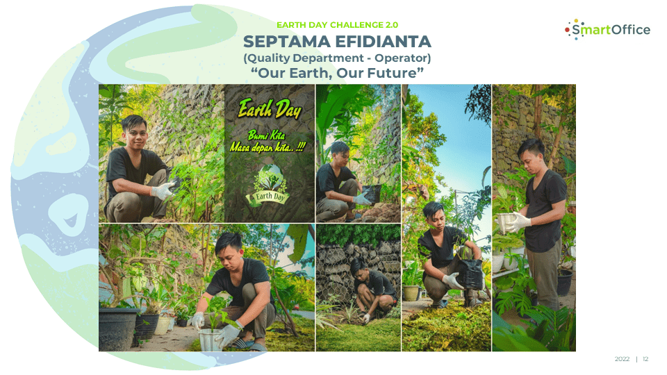 Défi de la Journée de la Terre - Batam, Indonésie