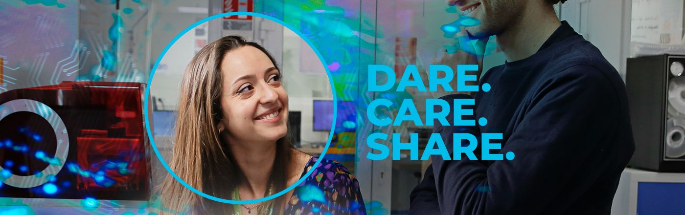 Portrait of Morane, Research & Innovation Engineer at Valeo France - Dare. Care. Share