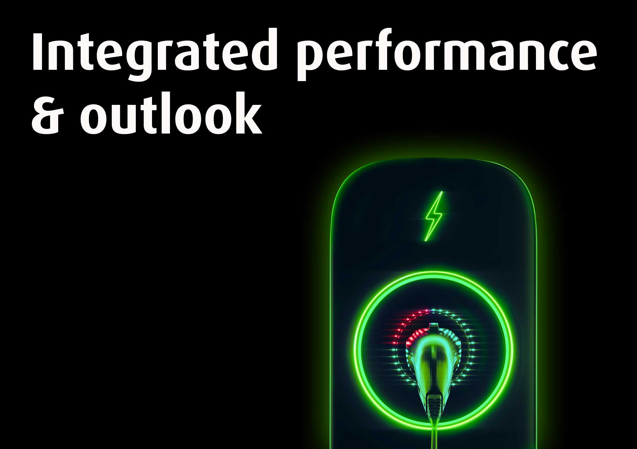 Integrated performance & outlook, page 40