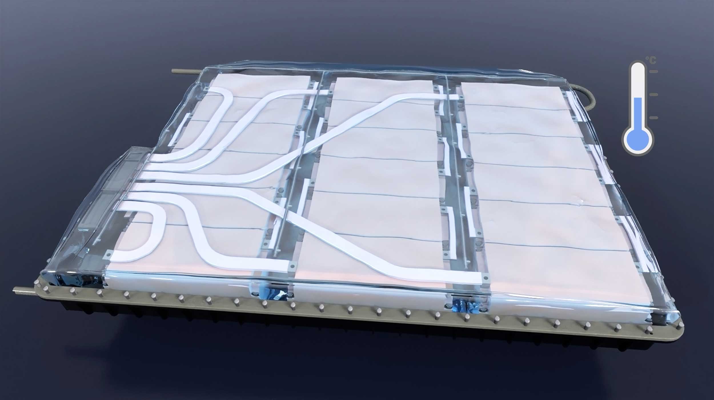 Immersive EV Battery Cooling System