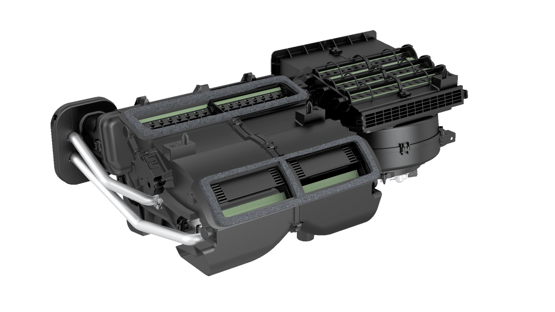 Heating, Ventilation and Air-Conditioning (HVAC) modules for EVs