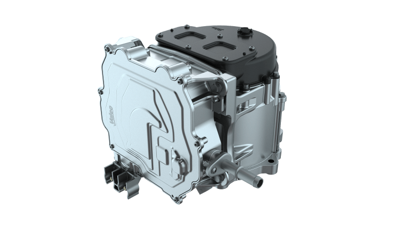Valeo 展示了其用于乘用车混合动力、LSEV 和轻型 BEV 的 48V 15-25kW 电驱动系统。