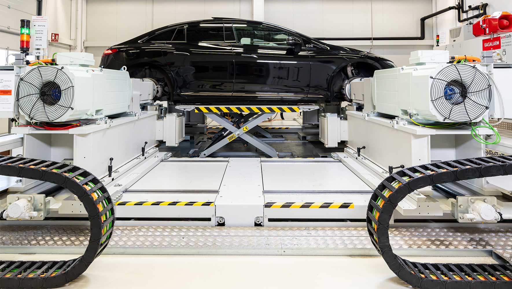 Erlangen has a wide range of testing and validation facilities, including those for complete vehicles
