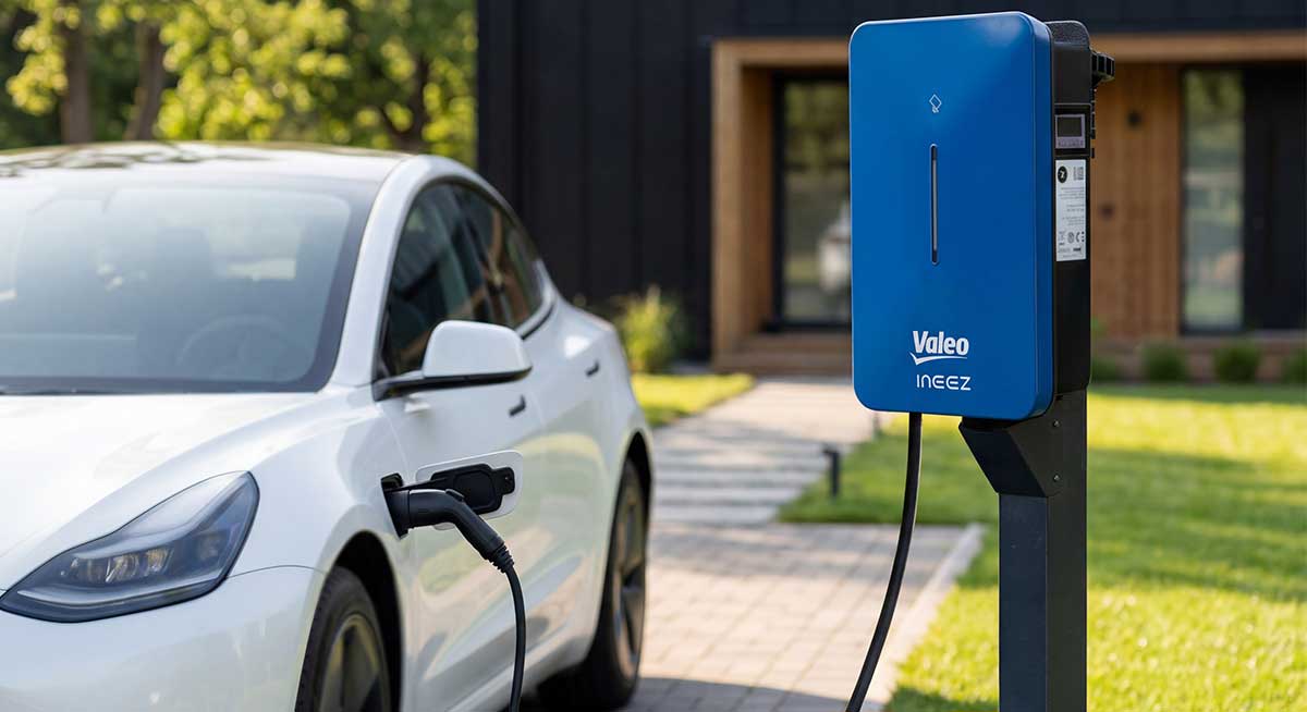 Valeo Presents its Latest Ineez AC Charging Station at Drive to Zero 2026